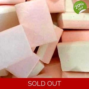 Haribo Tochos Refrescantes Fresa - Pink an White Iced Squares